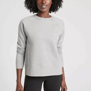 Athleta 24/7 Crew‎ Sweatshirt Grey Heather SIZE Medium #486726